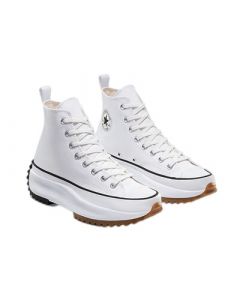 Sneaker Run Star Hike Hi White Black