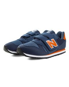 Sneaker 373 Navy Orange