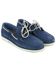 Navigator Mood Indigo Blue lace-up loafer