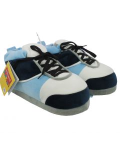 Pantofole scarpa azzurro blu e bianco