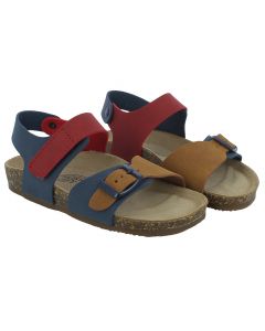 Sandalo Bambino Multicolor a Strappo