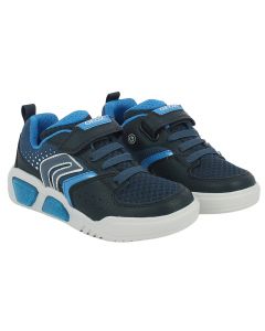 Sneaker blu con luci